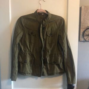Loft army green jacket